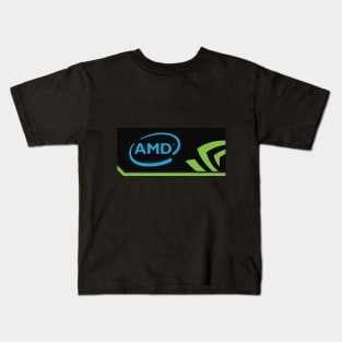 AMD? Intel? Nvidia? Kids T-Shirt